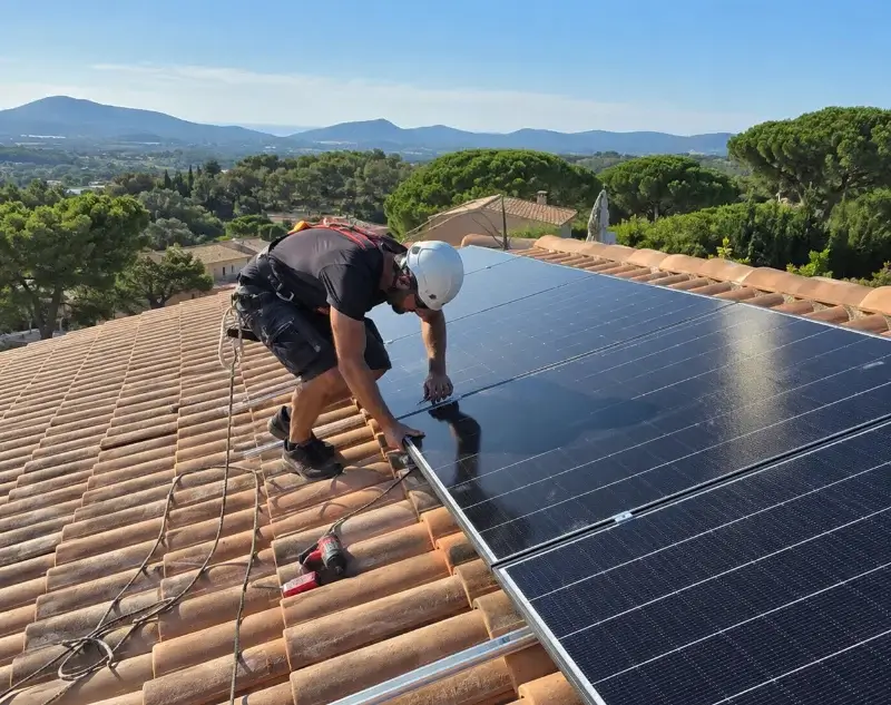 Installateur panneaux solaires Peyre — pose photovoltaïque sur toiture