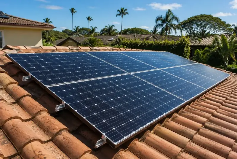 Installation de panneaux solaires à Peyre